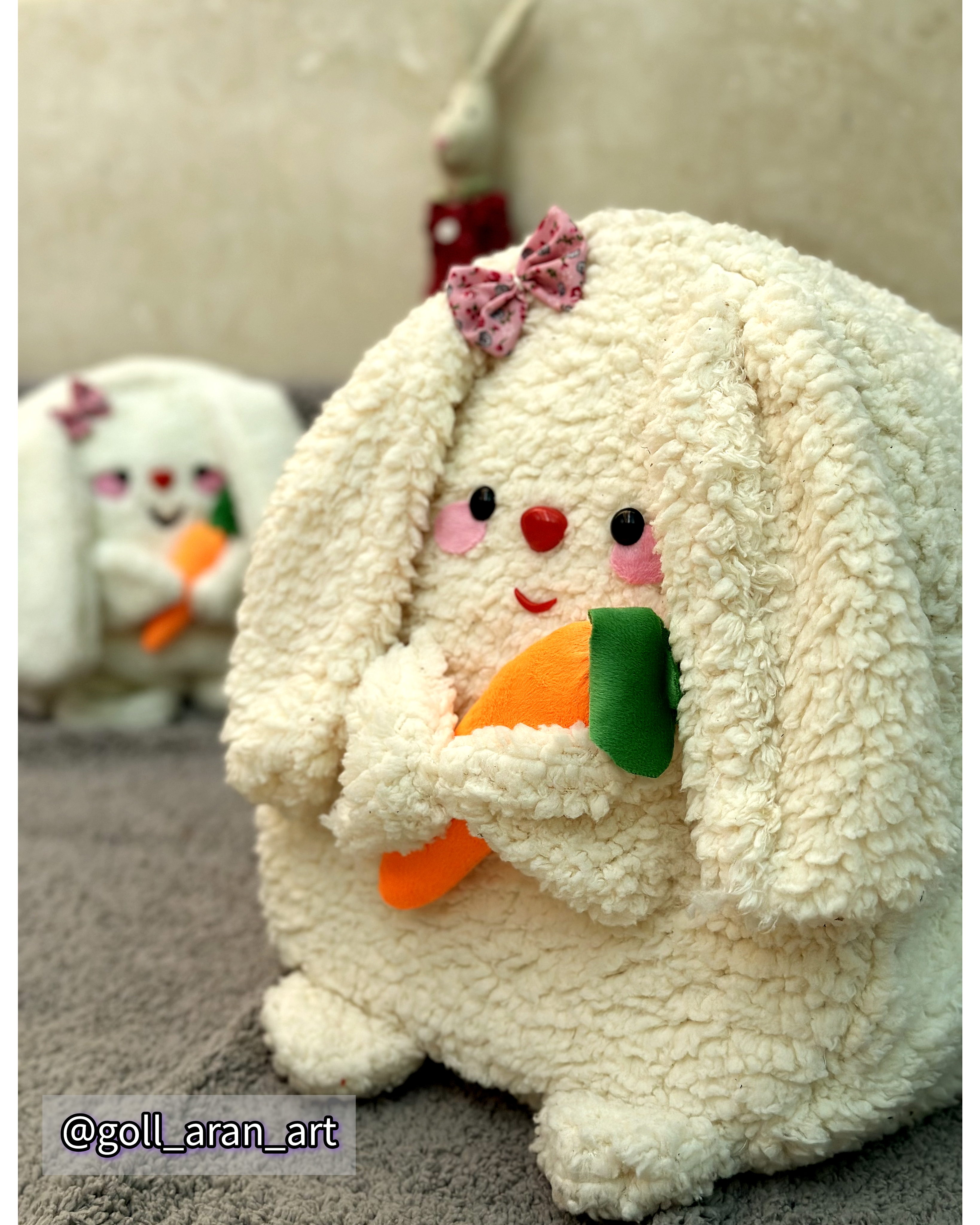 کوله پشتی خرگوش هویجی