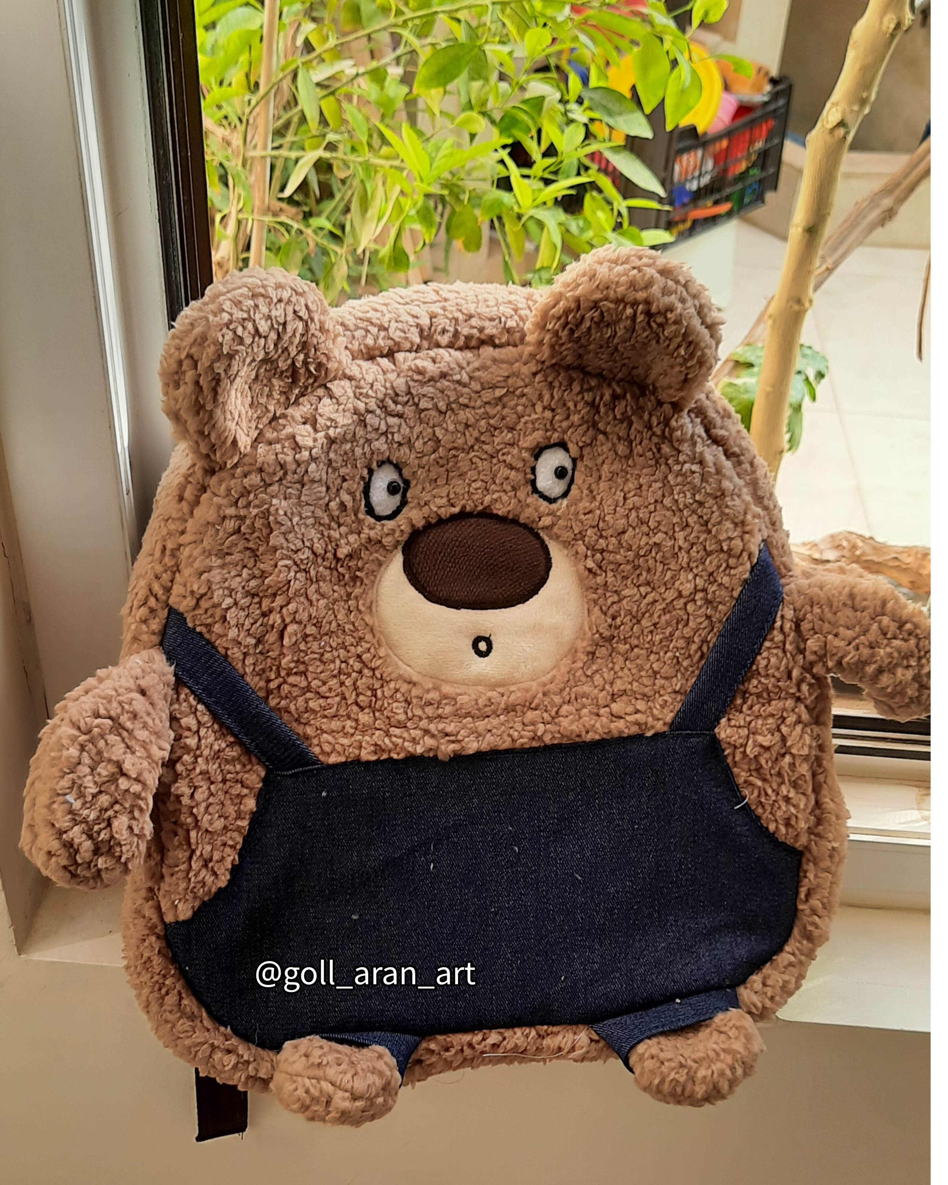 کوله تدی شلواردار