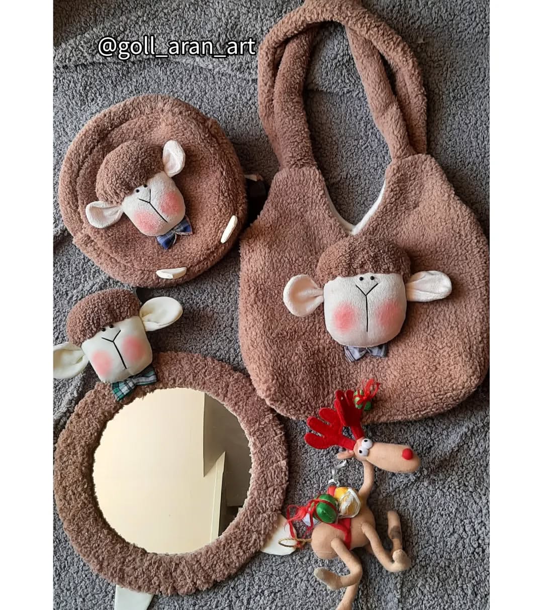 آینه اتاق کودک مدل ببعی