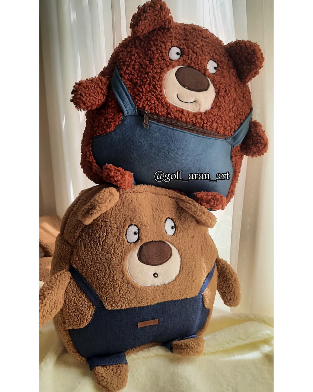 کوله پشتی خرس شلواردار